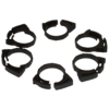 Two Little Fishies Plastic Snapper Hose Clamp
